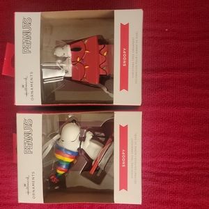 Hallmark Snoopy Christmas Ornaments